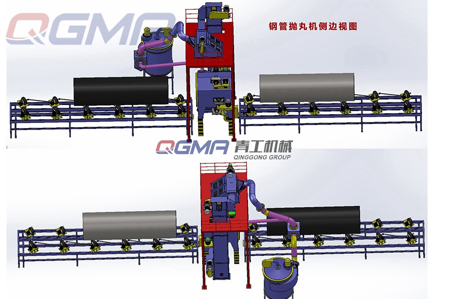 管道內(nèi)外壁拋丸機(jī)的工作原理